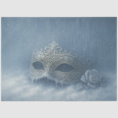 Bevroren Masquerade Winter Gothic Decoupage Papier (Voorkant)