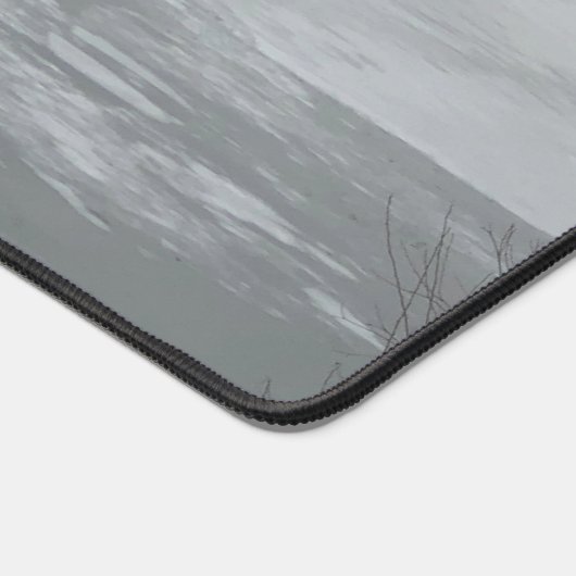 Bevroren meer bureaumat (Hoek)