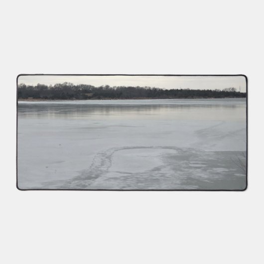 Bevroren meer bureaumat (Voorkant)