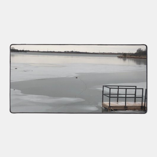 Bevroren meer bureaumat (Voorkant)