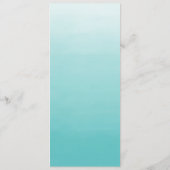 Bevroren Meer Ombre | Menu Weddenrennen (Achterkant)