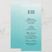 Bevroren Meer Ombre | Menu Weddenrennen (Voorkant / Achterkant)