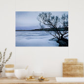 Bevroren meer poster (Keuken)