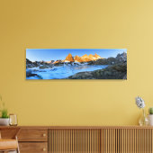Bevroren Minaret Lake Sunrise - Sierra Nevada Canvas Afdruk (Insitu (Woonkamer))