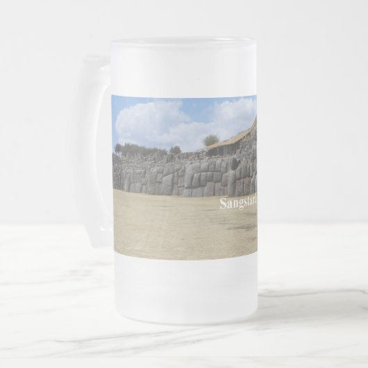 Bevroren Mok van 473 ml, gevroren glas (Voorkant links)