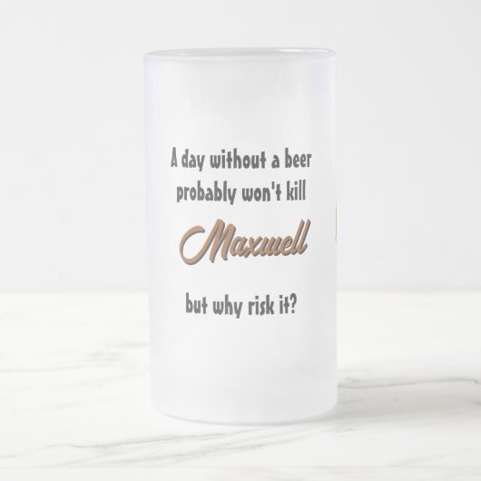 Bevroren Mok van kippenbier (Center)