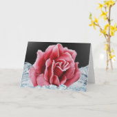 Bevroren nam Kaarten toe (Gele Bloem)