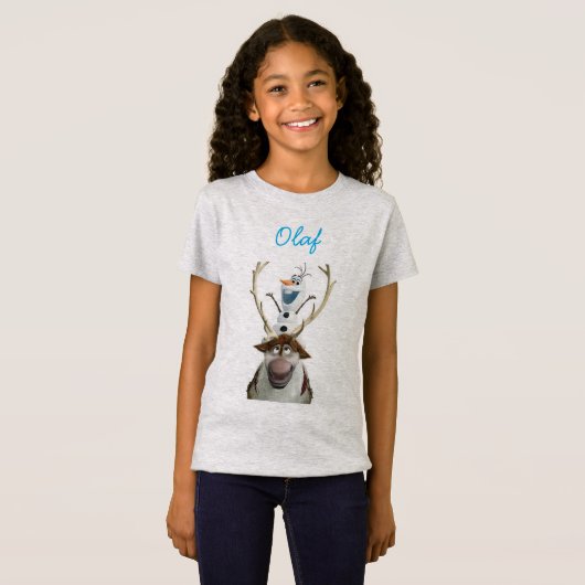 bevroren Olaf T-shirt (Voorkant volledig)