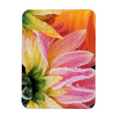 Bevroren op de laatste bloei van de herfst - Dalhi Magneet (Verticaal)