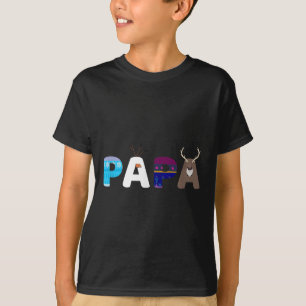 Bevroren papa en mama Verjaardag Papa Familie Fees T-shirt