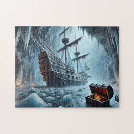 Bevroren Piratenschat in de IJsgrottenmysterie Legpuzzel