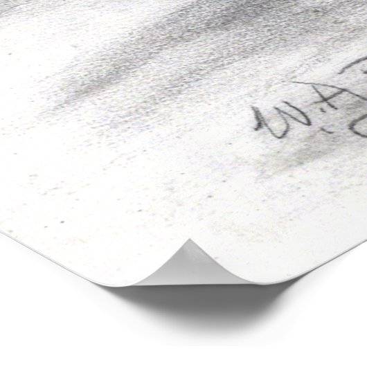 Bevroren poten poster (Hoek)