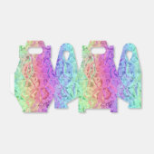 Bevroren regenboog: bedankdoosjes (Uitgevouwen)