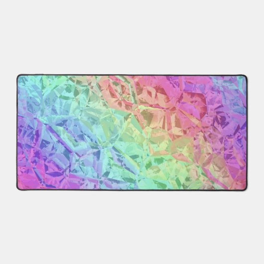 bevroren regenboogkristal : bureaumat (Voorkant)