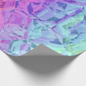 Bevroren regenboogkristal: cadeaupapier (Hoek)