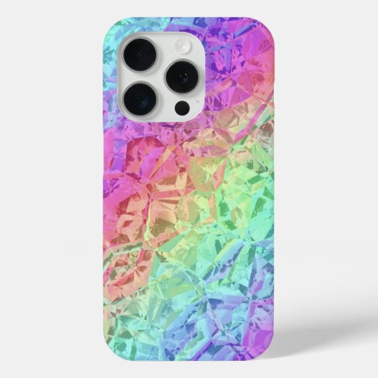 Bevroren regenboogkristal: Case-Mate iPhone case (Achterkant)