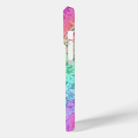Bevroren regenboogkristal: Case-Mate iPhone case (Achterkant / Links)