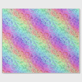 Bevroren regenboogkristal: inpakpapier (Vlak)