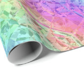 Bevroren regenboogkristal: inpakpapier (Rol Hoek)
