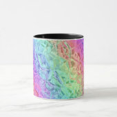 bevroren regenboogkristal : mok (Midden)