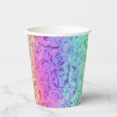 Bevroren regenboogkristal: papieren bekers (Voorkant)