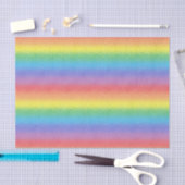 Bevroren regenboogpapier tissuepapier (Craft)