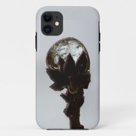 Bevroren regendruppels op boomtakfoto Case-Mate iPhone case