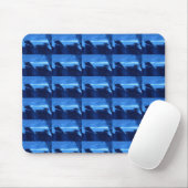 "Bevroren Ridge 2" Vertogen Abstract Design Mousep Muismat (Met muis)