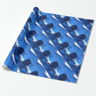 "Bevroren Ridge #3" Abstract design-omslagpapier Cadeaupapier