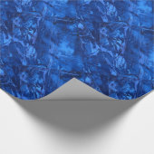 "Bevroren Ridge #5" Abstract design-omslagpapier Cadeaupapier (Hoek)