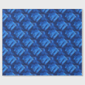 "Bevroren Ridge #6" Abstract design-omslagpapier Cadeaupapier (Vlak)