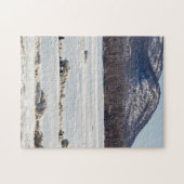 Bevroren rivier legpuzzel (Horizontaal)