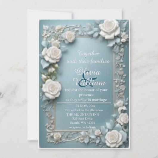  Bevroren Romantiek Kaart (Voorkant)