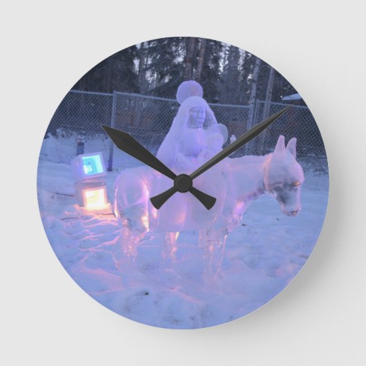 Bevroren Ronde Klok (Voorkant)