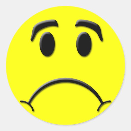 Bevroren Ronde Sticker (Voorkant)