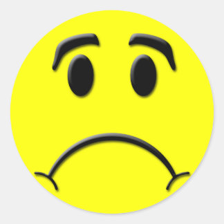 Bevroren Ronde Sticker