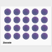 Bevroren Ronde Sticker (Vel)