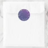 Bevroren Ronde Sticker (Tas)