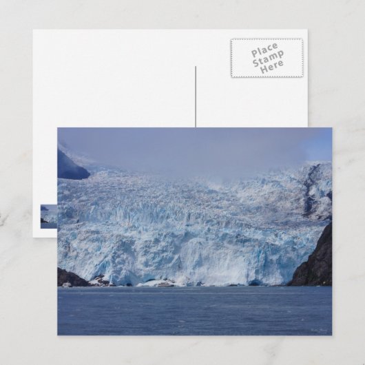 Bevroren schoonheid briefkaart (Voorkant / Achterkant)