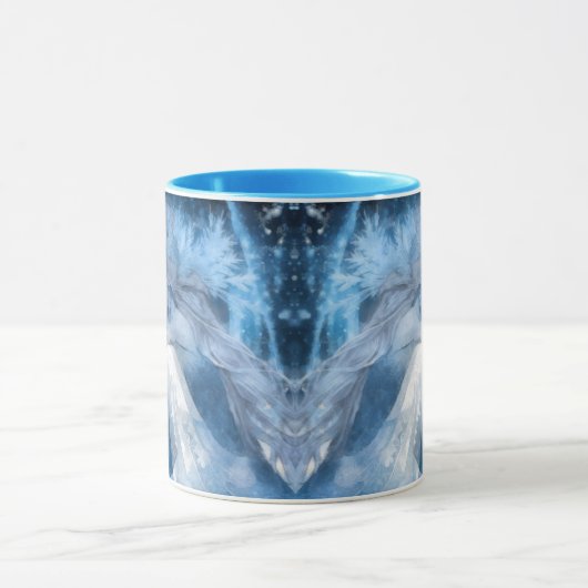 Bevroren Schoonheid Sneeuwkoningin in Winter Wonde Mok (Midden)