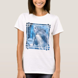 Bevroren Schoonheid Sneeuwkoningin in Winter Wonde T-shirt