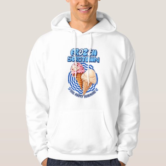 🍦 Bevroren Scrotown Hoodie (Voorkant)