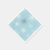 Bevroren servetten en servomeekluiers (Hoek)