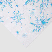 Bevroren sneeuwvlokpapier van ijskristal tissuepapier (Detail)