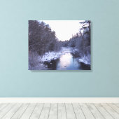 Bevroren Snow Canvas Afdruk (Insitu (Houten vloer))