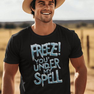 Bevroren Spellbound Tekst Art T-shirt
