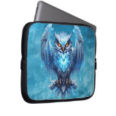 Bevroren Spirit Uil Laptop Sleeve (Voorkant Rechts)