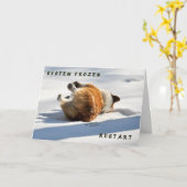 Bevroren systeem, Nieuw begin!! Kaart (Gele Bloem)