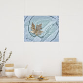 Bevroren tapelleder, bevroren op ijs poster (Keuken)