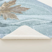 Bevroren tapelleder, bevroren op ijs sherpa deken (3/4)